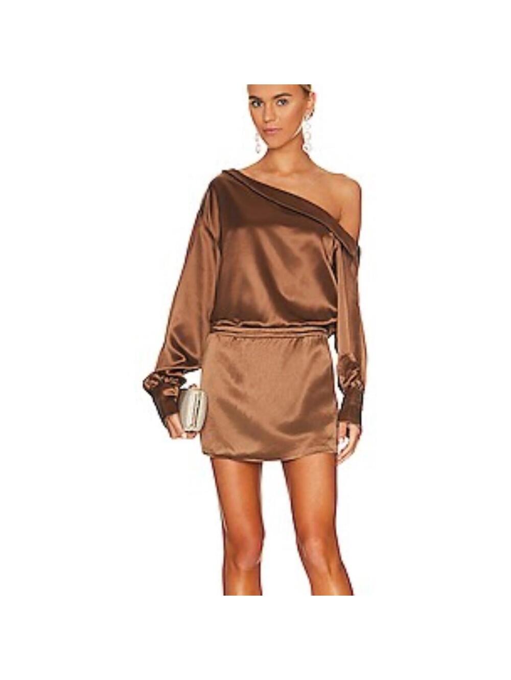 RETROFETE Elio Dress in Cognac